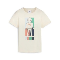 тениска,мъжки,тениски,дамски,тениски,puma,x,playmobil,short,sleeve,t,shirt,beige,(no,color)