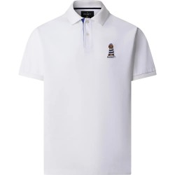 Hackett Harry short sleeve polo - White (Optic White) дамски,блузи,с,яка,мъжки,блузи,с,яка,hackett,harry,short,sleeve,polo,white,(optic,white)