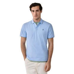 дамски,блузи,с,яка,мъжки,блузи,с,яка,hackett,heritage,tipped,short,sleeve,polo,blue,(summer,blue)