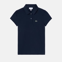 Lacoste kids 347026 short sleeve polo - Blue (Marine) дамски,блузи,с,яка,мъжки,блузи,с,яка,lacoste,kids,347026,short,sleeve,polo,blue,(marine)
