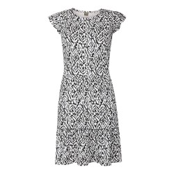 рокля,дамски,поли,и,рокли,nax,adega,short,sleeve,dress,grey,(dktrue,gray)