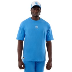 тениска,мъжки,тениски,дамски,тениски,new,era,mlb,midi,new,york,yankees,short,sleeve,t,shirt,blue,(pastel,blue)