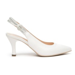 Обувки Nero giardini E618341DE heel shoes - White (White) обувки,дамски,обувки,nero,giardini,e618341de,heel,shoes,white,(white)
