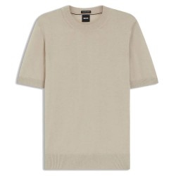 блуза,мъжки,пуловери,дамски,пуловери,boss,umauro,10278963,short,sleeve,sweater,beige,(open,beige)