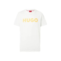 Тениска HUGO Dulivio 10229761 RED short sleeve T-shirt - White (Natural) тениска,мъжки,тениски,дамски,тениски,hugo,dulivio,10229761,red,short,sleeve,t,shirt,white,(natural)