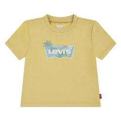 Тениска Levi´s ® 6EP611 short sleeve T-shirt - Yellow (Raffia) тениска,мъжки,тениски,дамски,тениски,levi´s,®,6ep611,short,sleeve,t,shirt,yellow,(raffia)