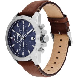 часовник,часовници,tommy,hilfiger,jameson,43mm,watch,brown,(brown,silver,blue)