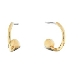 бижутерия,calvin,klein,pure,essentials,earrings,golden,(gold)