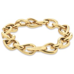 бижутерия,calvin,klein,sculptured,drops,bracelet,golden,(gold)