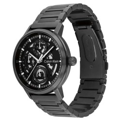 часовник,часовници,calvin,klein,gauge,41mm,watch,silver,(black,black)