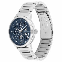 часовник,часовници,calvin,klein,gauge,41mm,watch,silver,(silver,blue)