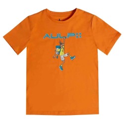 Тениска Aulp Datac short sleeve T-shirt - Orange (Sun Ray) тениска,мъжки,тениски,дамски,тениски,aulp,datac,short,sleeve,t,shirt,orange,(sun,ray)