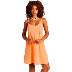 Рокля Protest Cheecks sleeveless short dress - Orange (Cantaloupe) рокля,дамски,поли,и,рокли,protest,cheecks,sleeveless,short,dress,orange,(cantaloupe)