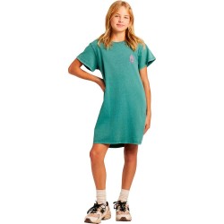 Рокля Protest Ilonka short sleeve short dress - Green (Laurel Green) рокля,дамски,поли,и,рокли,protest,ilonka,short,sleeve,short,dress,green,(laurel,green)