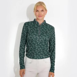 Тениска Abacus golf Wisley Woman Long Sleeve T-Shirt - Green (Course Green) тениска,мъжки,тениски,дамски,тениски,abacus,golf,wisley,woman,long,sleeve,t,shirt,green,(course,green)