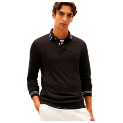 дамски,блузи,с,яка,мъжки,блузи,с,яка,tommy,hilfiger,mw0mw41623,long,sleeve,polo,black,(black)