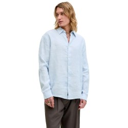 Риза с дълъг ръкав Jack & jones Blalaerance Linen long sleeve shirt - Blue (Chambray Blue) риза,с,дълъг,ръкав,дамски,ризи,мъжки,ризи,jack,&,jones,blalaerance,linen,long,sleeve,shirt,blue,(chambray,blue)