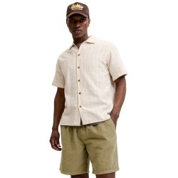 риза,с,къс,ръкав,дамски,ризи,мъжки,ризи,jack,&,jones,blutiago,structure,resort,short,sleeve,shirt,beige,(sea,pearl)