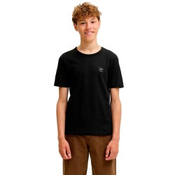 Тениска Jack & jones Cleveland short sleeve T-shirt - Black (Black) тениска,мъжки,тениски,дамски,тениски,jack,&,jones,cleveland,short,sleeve,t,shirt,black,(black)