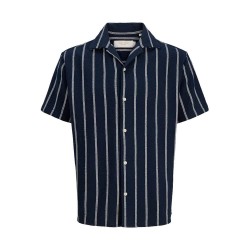 риза,с,къс,ръкав,дамски,ризи,мъжки,ризи,jack,&,jones,coba,stripe,resort,short,sleeve,shirt,blue,(sky,captain,stripes)