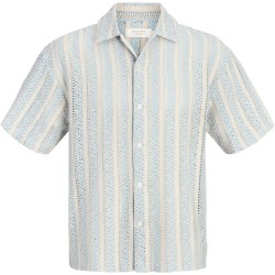 риза,с,къс,ръкав,дамски,ризи,мъжки,ризи,jack,&,jones,cotedazur,bellagio,crochet,short,sleeve,shirt,blue,(cashmere,blue)
