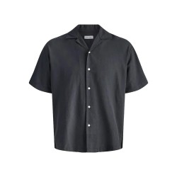 риза,с,къс,ръкав,дамски,ризи,мъжки,ризи,jack,&,jones,ebreeze,linen,blend,12288661,short,sleeve,shirt,black,(black)
