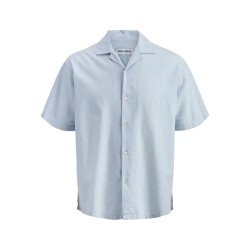 Риза с къс ръкав Jack & jones Ebreeze Linen Blend 12288661 short sleeve shirt - Blue (Celestial Blue) риза,с,къс,ръкав,дамски,ризи,мъжки,ризи,jack,&,jones,ebreeze,linen,blend,12288661,short,sleeve,shirt,blue,(celestial,blue)