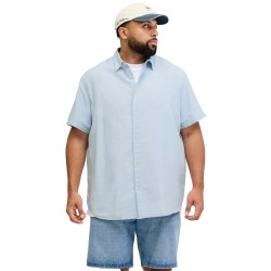 Риза с къс ръкав Jack & jones Ebreeze Linen Blend 12294285 short sleeve shirt - Blue (Celestial Blue) риза,с,къс,ръкав,дамски,ризи,мъжки,ризи,jack,&,jones,ebreeze,linen,blend,12294285,short,sleeve,shirt,blue,(celestial,blue)