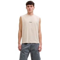 тениска,мъжки,тениски,дамски,тениски,jack,&,jones,esoho,sleeveless,t,shirt,beige,(moonbeam)