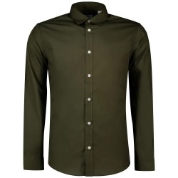 Риза с дълъг ръкав Jack & jones Gavin Solid long sleeve shirt - Black (Forest Night) риза,с,дълъг,ръкав,дамски,ризи,мъжки,ризи,jack,&,jones,gavin,solid,long,sleeve,shirt,black,(forest,night)