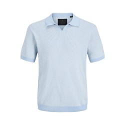 дамски,блузи,с,яка,мъжки,блузи,с,яка,jack,&,jones,hudson,knit,split,short,sleeve,polo,blue,(chambray,blue,twist)