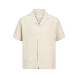 Риза с къс ръкав Jack & jones Montauk Crochet short sleeve shirt - Beige (Antique White) риза,с,къс,ръкав,дамски,ризи,мъжки,ризи,jack,&,jones,montauk,crochet,short,sleeve,shirt,beige,(antique,white)