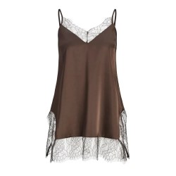 дамски,блузи,jack,&,jones,vima,satin,lace,long,jjxx,sleeveless,blouse,brown,(demitasse)