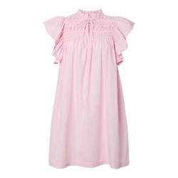 рокля,дамски,поли,и,рокли,yas,lura,short,sleeve,dress,pink,(pink,lady)