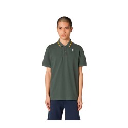 дамски,блузи,с,яка,мъжки,блузи,с,яка,k,way,jud,short,sleeve,polo,green,(khaki)
