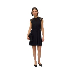 рокля,дамски,поли,и,рокли,vero,moda,milla,sleeveless,short,dress,black,(black)