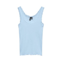 тениска,мъжки,тениски,дамски,тениски,vero,moda,nana,lace,sleeveless,t,shirt,blue,(ice,water)