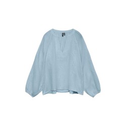 дамски,блузи,vero,moda,natali,long,sleeve,blouse,blue,(cashmere,blue)