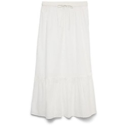 пола,дамски,поли,и,рокли,vero,moda,trine,high,waist,long,skirt,white,(snow,white)