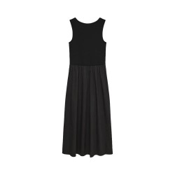 рокля,дамски,поли,и,рокли,vero,moda,vida,7,8,sleeveless,midi,dress,black,(black)