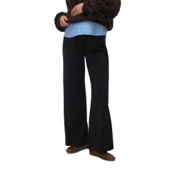 Панталони Mamalicious Karen Wide Maternity pants - Black (Black) панталони,мъжки,панталони,дамски,панталони,mamalicious,karen,wide,maternity,pants,black,(black)