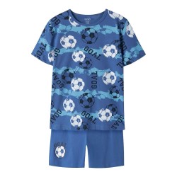Пижама Name it Nightset Delft Football pyjama - Blue (Delft) пижама,детски,пижами,name,it,nightset,delft,football,pyjama,blue,(delft)