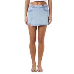 пола,дамски,поли,и,рокли,noisy,may,noami,denim,high,waist,short,skirt,blue,(light,blue,denim)