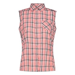 Потник CMP 34S5716 Sleeveless Shirt - Pink (B.Co / Antracite / Orchidea) потник,дамски,ризи,мъжки,ризи,cmp,34s5716,sleeveless,shirt,pink,(b.co,antracite,orchidea)