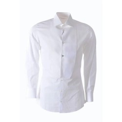 риза,с,дълъг,ръкав,дамски,ризи,мъжки,ризи,dolce,&,gabbana,gold,collection,jewel,buttons,long,sleeve,shirt,white,(silver)