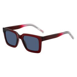 Слънчеви очила HUGO HG1259SFSFKU sunglasses - Red (Black / Grey) слънчеви,очила,слънчеви,очила,hugo,hg1259sfsfku,sunglasses,red,(black,grey)