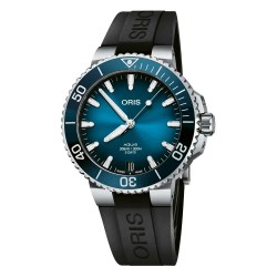 Часовник Oris 41350742274FC 41.50mm 30ATM Automatic Analogical watch - Silver (Black / Blue / Sapphire) часовник,часовници,oris,41350742274fc,41.50mm,30atm,automatic,analogical,watch,silver,(black,blue,sapphire)