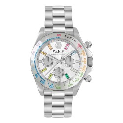 Часовник Philipp plein PWSBA0123 38.50mm 5ATM Quartz Analogical woman watch - Silver (Grey / Grey / Mineral) часовник,часовници,philipp,plein,pwsba0123,38.50mm,5atm,quartz,analogical,woman,watch,silver,(grey,grey,mineral)