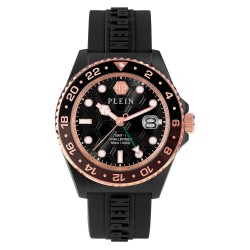 Часовник Philipp plein PWYBA0823 44mm 10ATM Quartz Analogical watch - Silver (Black / Black / Mineral) часовник,часовници,philipp,plein,pwyba0823,44mm,10atm,quartz,analogical,watch,silver,(black,black,mineral)