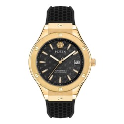 Часовник Philipp plein PWUFA0225 44mm 5ATM Quartz Analogical watch - Golden (Black / Black / Mineral) часовник,часовници,philipp,plein,pwufa0225,44mm,5atm,quartz,analogical,watch,golden,(black,black,mineral)